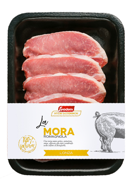 Lonza a fette di Mora Romagnola