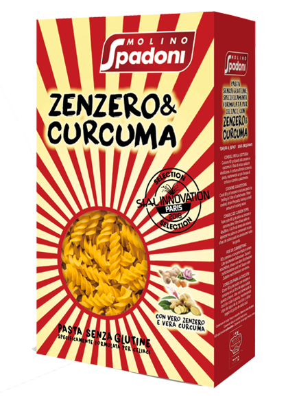 Fusilli zenzero e Curcuma Molino Spadoni