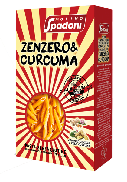 penne zenzero e curcuma molino spadoni