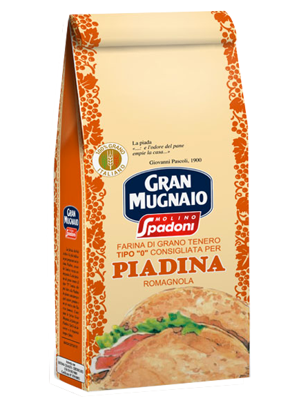 Gran Mugnaio flour - type "0" - for Romagna-style piadina