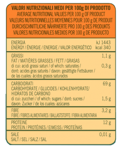 Average nutritional Stone-ground Organic Flour - Type 