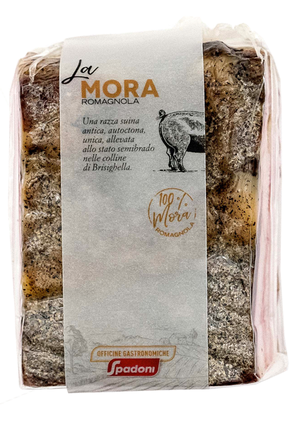 Pancetta tesa di Mora Romagnola Molino Spadoni