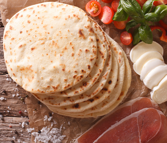 Romagna-style Piadina