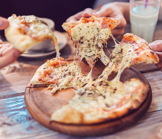 Ricetta per pizza tonda con preparato Molino Spadoni