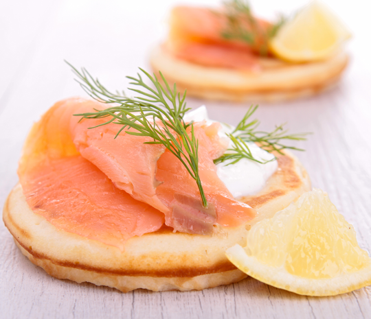 Pancakes salati con Antico Lievito a base di Cremor Tartaro Molino spadoni