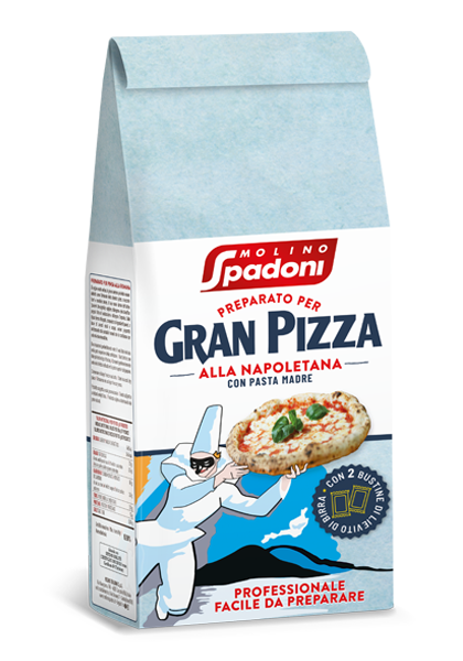 Mix to Prepare “Gran Pizza alla Napoletana” - Spadoni